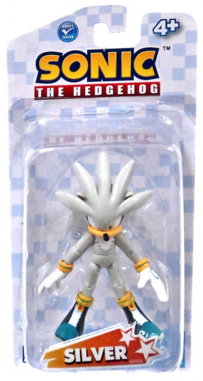 Sonic The Hedgehog Silver 3.5 Action Figure Jazwares - ToyWiz