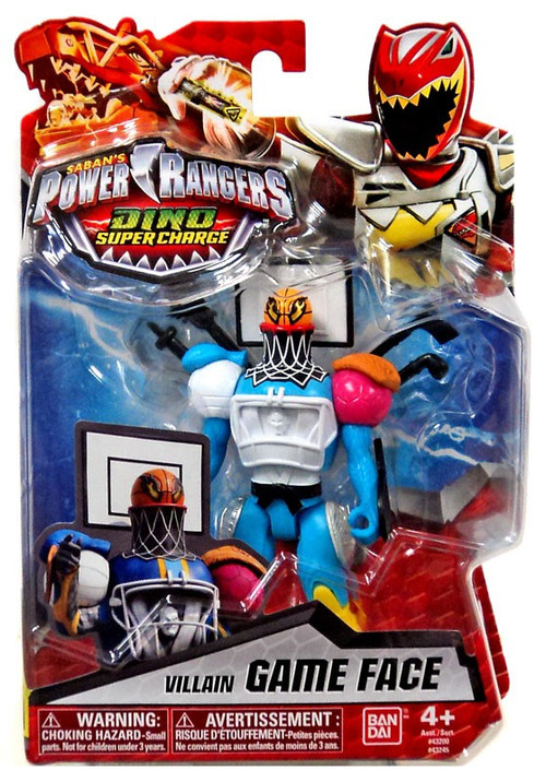 Power Rangers Dino Super Charge Game Face 5 Action Figure
