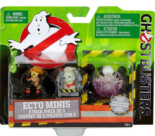 Ghostbusters 2016 Movie Ecto Minis Jillian, Rowan in Trap Gertrude 2 ...