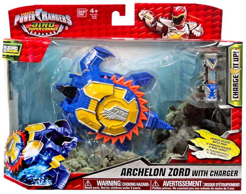 Power Rangers Dino Super Charge Archelon Zord 6 Action ...