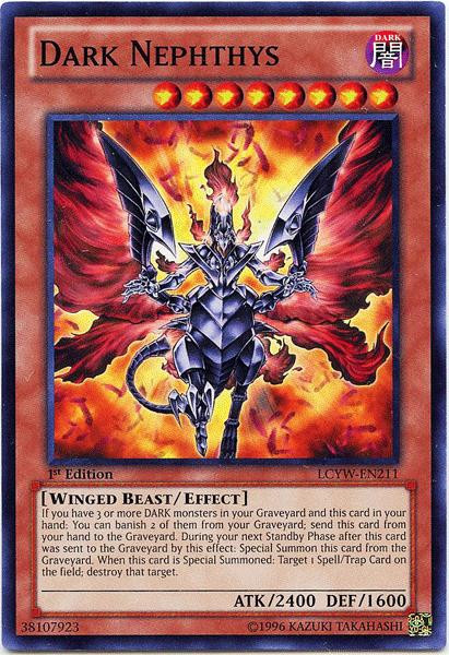 Yugioh Legendary Collection 3 Single Card Common Dark Nephthys Lcyw 