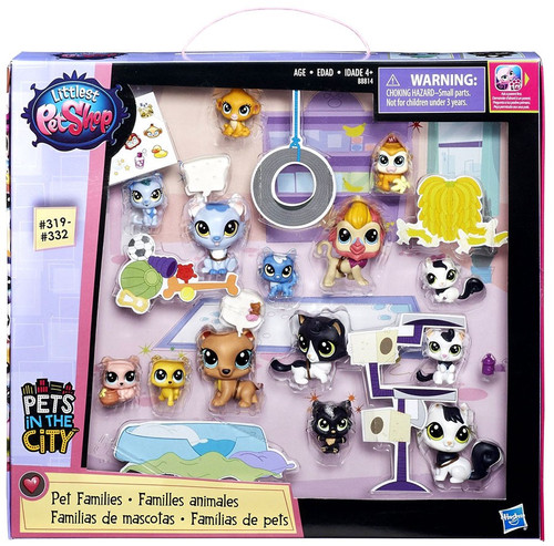 Littlest Pet Shop Pets In The City Pet Families Collection Mini Figure