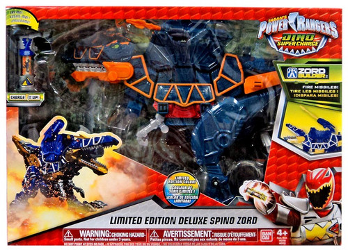 Power Rangers Dino Super Charge Spino Zord Deluxe Action Figure Limited ...