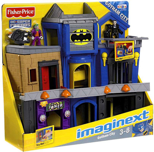 imaginext dc super friends streets of gotham city the penguin tank