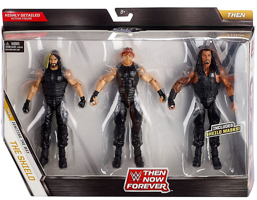 wwe action figures the shield 3 pack