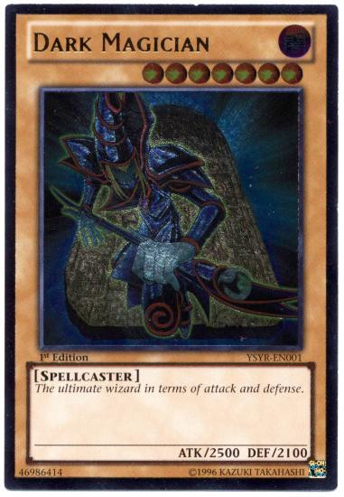 Yu-Gi-Oh! Dark Magician Ultimate Rare 1st Edition - YSYR-EN001 From Yugi Reloaded Starter Deck