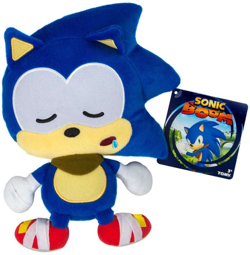 Sonic The Hedgehog Sonic Boom Emoji Sonic 8 Plush Sleepy TOMY - ToyWiz