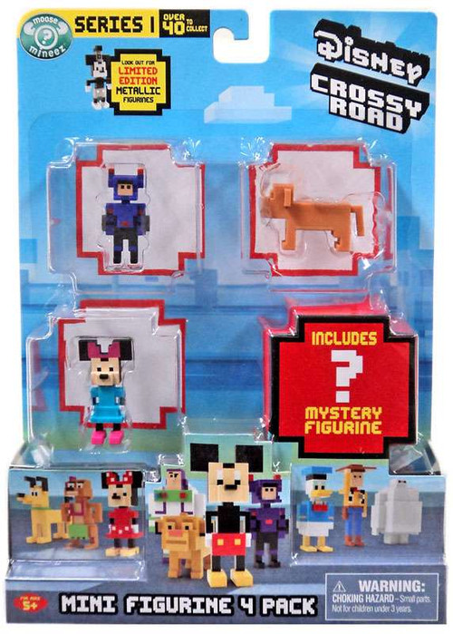 crossy road disney series 1 hiro nala minnie mystery figure mini figure 4 pack moose toys toywiz crossy road disney series 1 hiro nala minnie mystery figure mini figure 4 pack moose toys toywiz