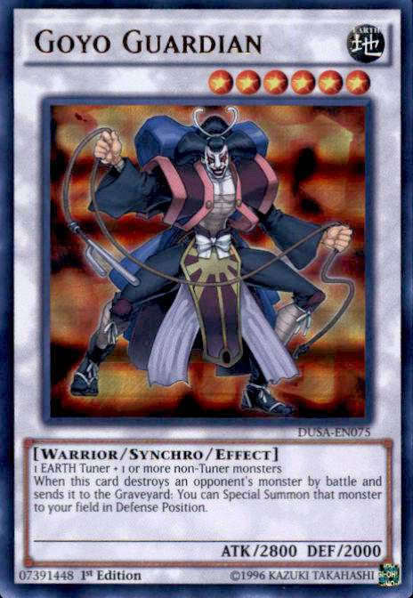 YuGiOh Duelist Saga Single Card Ultra Rare Goyo Guardian DUSA-EN075 ...