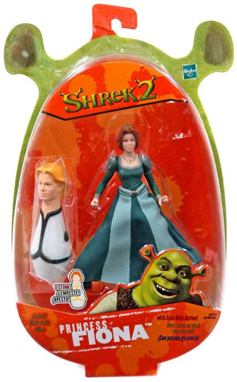 shrek 2 spin kick princess fiona action figure scented mcdonalds hours christmas day