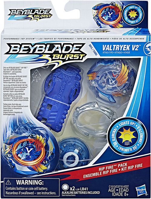 beyblade burst valtryek v2 rip fire starter pack hasbro ups shipping for christmas