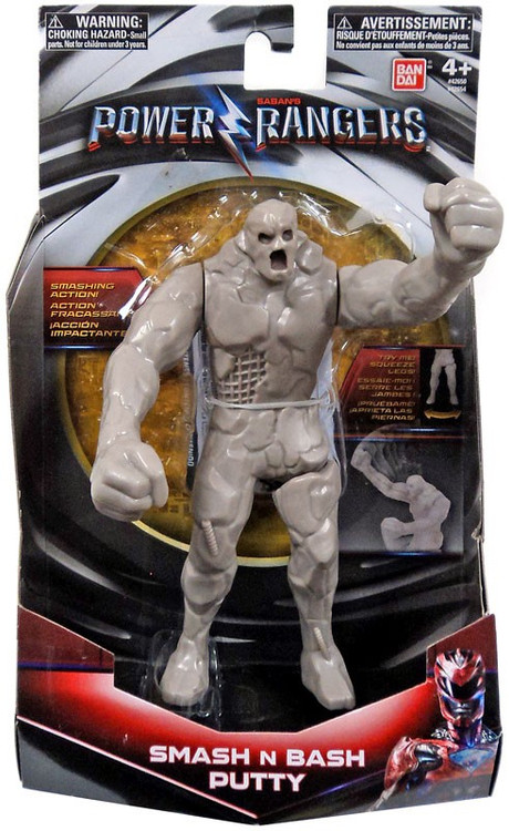 Power Rangers Movie Smash N Bash Putty 7 Action Figure ...