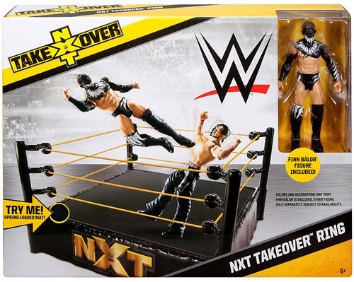 Wwe Wrestling Nxt Takeover Exclusive Superstar Ring Finn Balor Figure Mattel Toys Toywiz