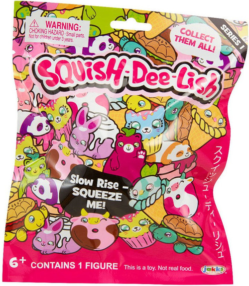 Squish-Dee-Lish Series 1 Animals Mystery Pack Jakks Pacific - ToyWiz