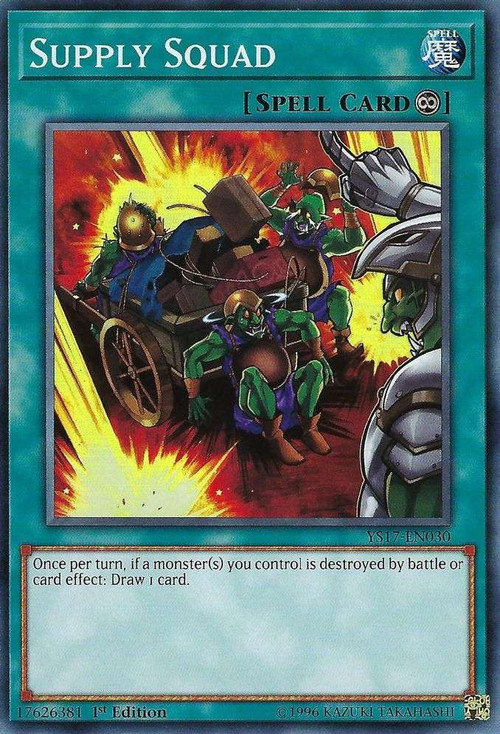 YuGiOh Link Strike Single Card Common Supply Squad YS17 YuGiOh Link Strike Single Card Common Supply Squad YS17