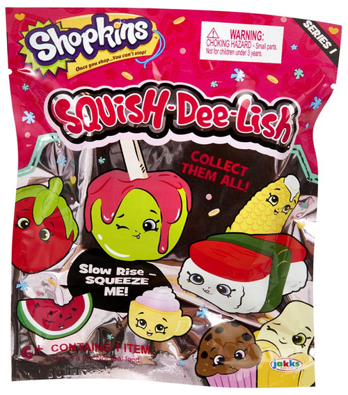 Squish-Dee-Lish Shopkins Series 1 Mystery Pack Jakks Pacific - ToyWiz