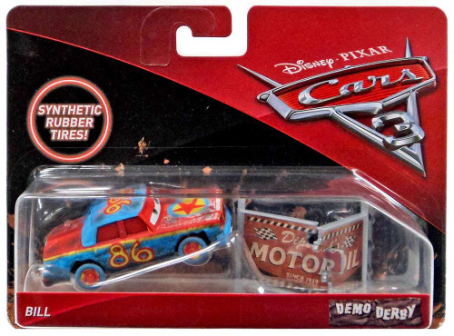 disney cars cars 3 demo derby bill 155 diecast car mattel ups christmas delivery 2019