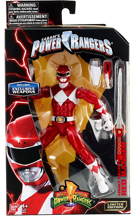 original red power ranger toy