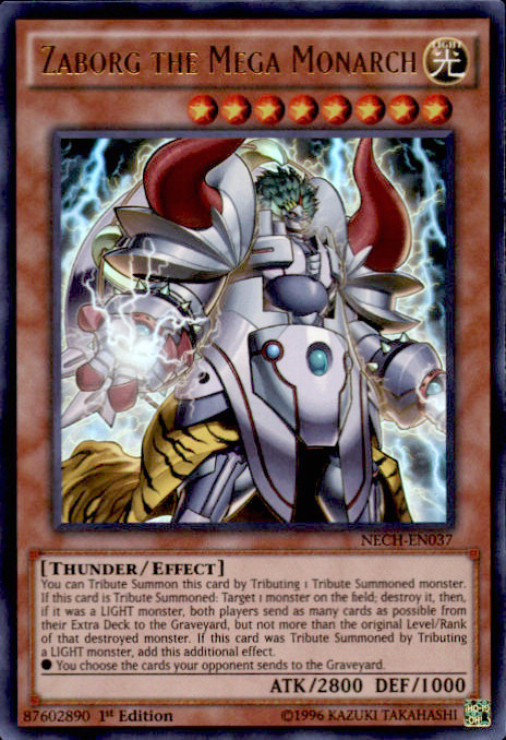 yugioh the new challengers single card ultra rare zaborg receipt order
