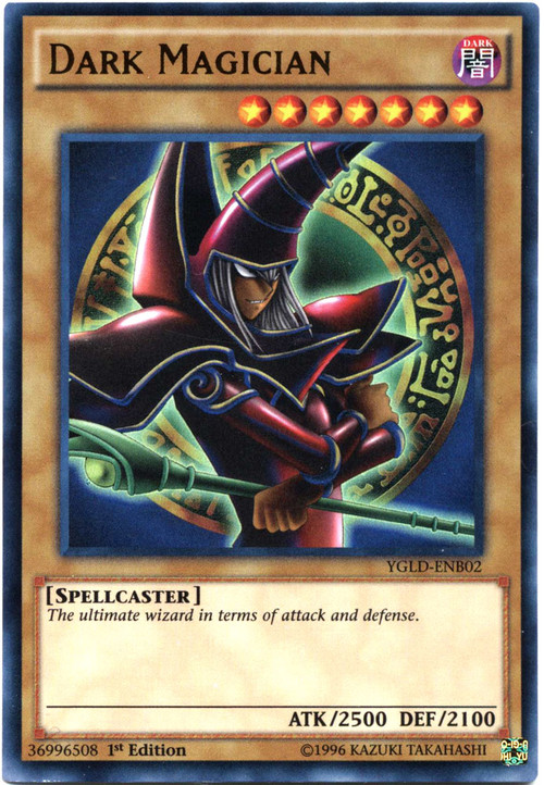 YuGiOh Yugis Legendary Decks Single Card Ultra Rare Dark Magician YGLD