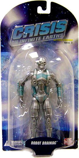 DC Crisis on Infinite Earths Series 2 Robot Brainiac Action Figure DC ...