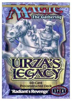  Magic The Gathering Urzas Legacy Radiants Revenge Theme 
