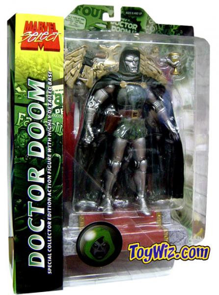 Marvel Marvel Select Doctor Doom 7 Action Figure Diamond Select Toys ...