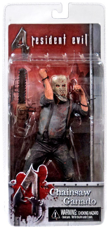 Chainsaw Ganado Figure Resident Evil 4 Series 1 - Gambaran