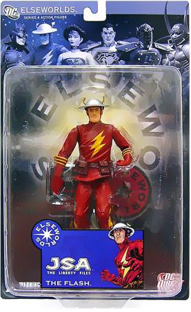 flash elseworld figure action JSA 4 DC The Flash Series Elseworlds The The Liberty Files