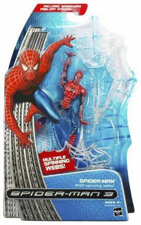 spinning spider man toy