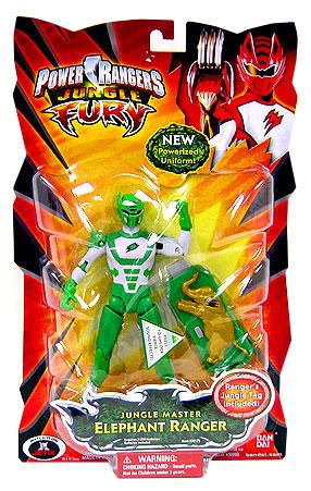 Power Rangers Jungle Fury Jungle Master Elephant Ranger Action Figure ...