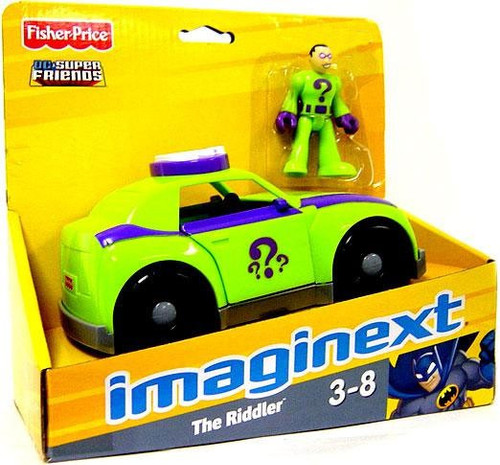 Fisher Price DC Super Friends Batman Imaginext The Riddler Exclusive 3 ...