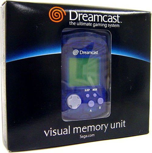 Sega Dreamcast Visual Memory Unit Blue ToyWiz