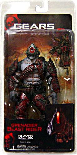 Neca - Gears of War 2 série 5 figurine Grenadier Beast Rider
