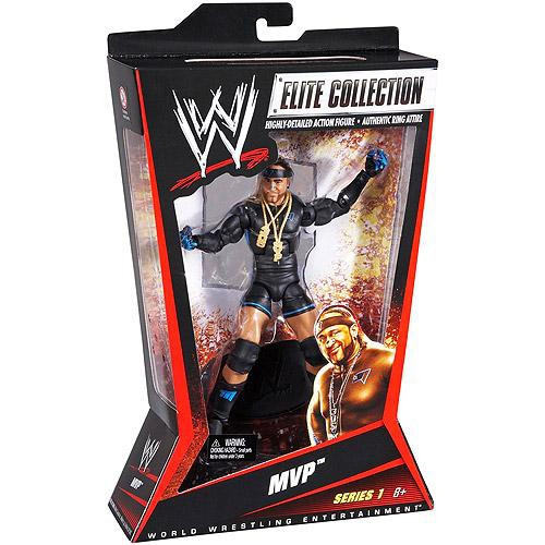 WWE Wrestling Elite Series 1 MVP Action Figure Mattel Toys ToyWiz
