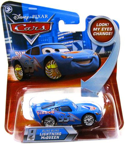 Disney Cars Lenticular Eyes Series 2 Bling Bling Lightning Mcqueen 155 