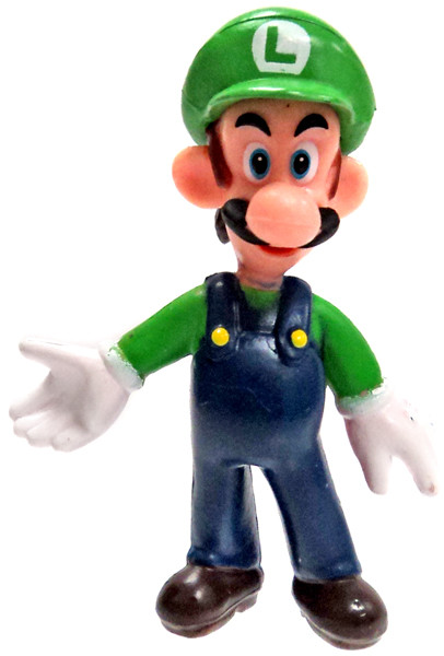 Super Mario Luigi 2 Mini Figure Loose Global Holdings - ToyWiz