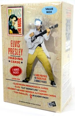 What is the value of Elvis trading cards?
