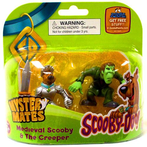 Scooby Doo Mystery Mates Medieval Scooby The Creeper Mini Figure 2-Pack ...