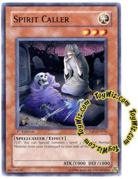 YuGiOh GX 2006 Starter Deck Single Card Common Spirit Caller YSD-EN016 ...