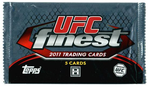 UFC UFC 2011 Finest Trading Card Pack Topps - ToyWiz