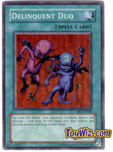 Yu-Gi-Oh! Delinquent Duo: LCKC-EN101 Secret Rare Unlimited Edition