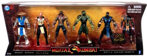 Mortal Kombat 20th Anniversary 5 Action Figure 6-Pack ...