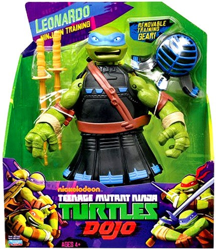 Teenage Mutant Ninja Turtles Nickelodeon Dojo Leonardo 11 Action Figure ...