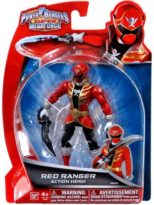 Power Rangers Super Megaforce Red Ranger Action Hero Action Figure ...