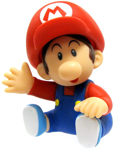 Super Mario Bros Mario 35 Pvc Figure Baby Furuta Toywiz