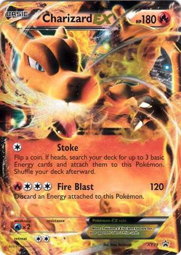 Pokemon X Y Promo Single Card Ultra Rare Holo Charizard-EX XY29 - ToyWiz