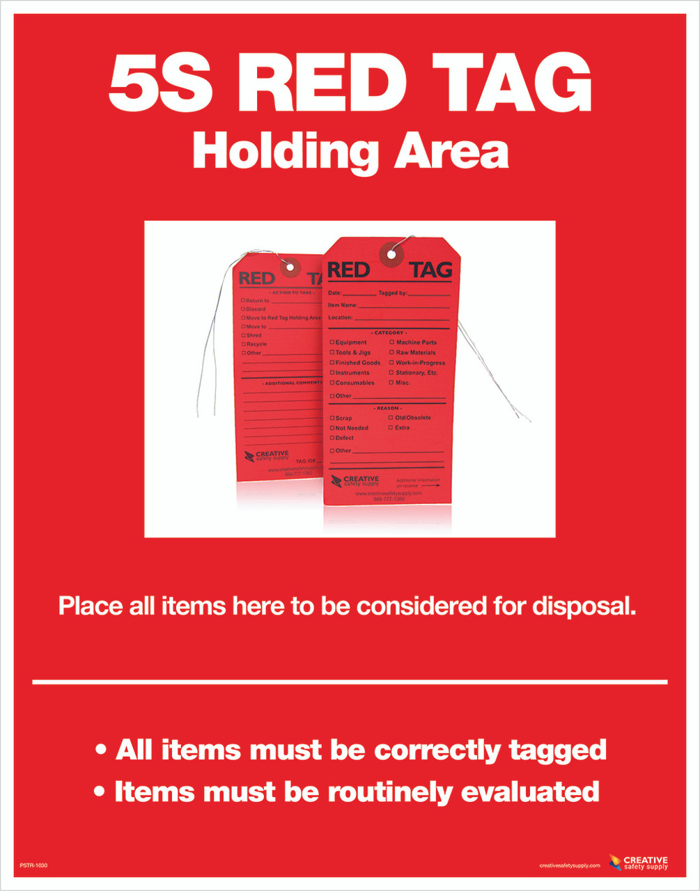 Red Tag Area Poster Many Posters And Supplies red-tag-area-poster-many-posters-and-supplies