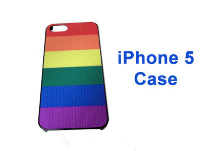 Lgbt Gay Pride Flag Cell Phone Case - Rainbow Iphone 5 Case