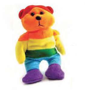 gay pride teddy bear